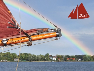 Regenbogen vor dem Klueverbaum der De Albertha